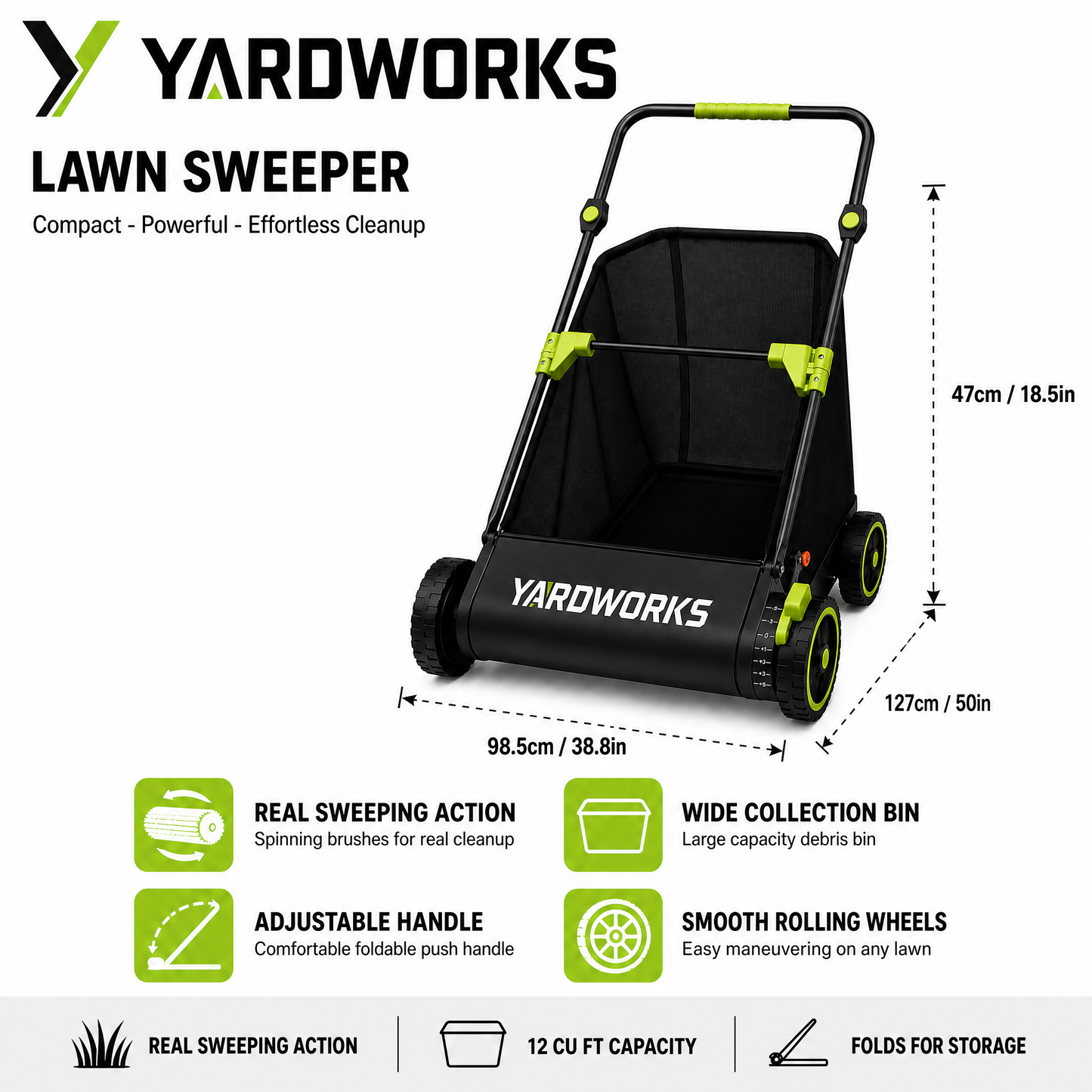 YardWorks - Yard Sweeper